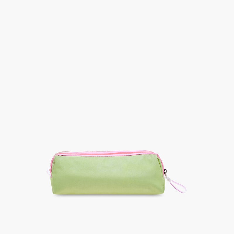 MARSHMALLOW Pouch-Fresky -1 Cmprt-Girls- (Polyester) Green \ 22X8X7 - Image 4